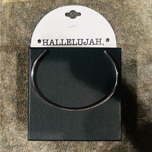 NWT Hallelujah Silver Bracelet